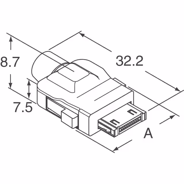 DA1P026M92E JAE Electronics  Pluggable Connector Assemblies